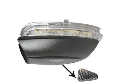 VW Passat 2011-2014 Ayna Sinyali Sol (Çevre Aydınlatmalı) İTHAL 3C8949101E