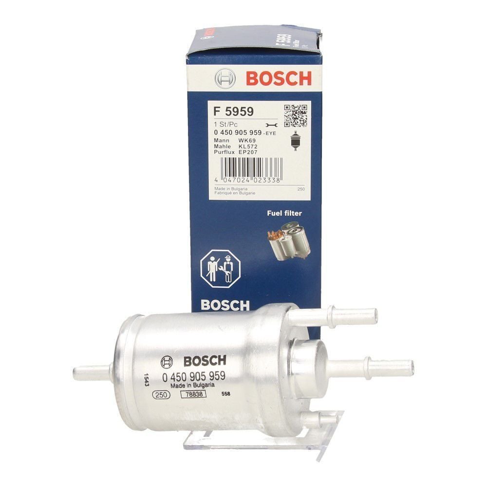 VW Polo 2009-2014 Yakıt Filtresi 1.4 16V 6.6 Bar BOSCH 0450905959