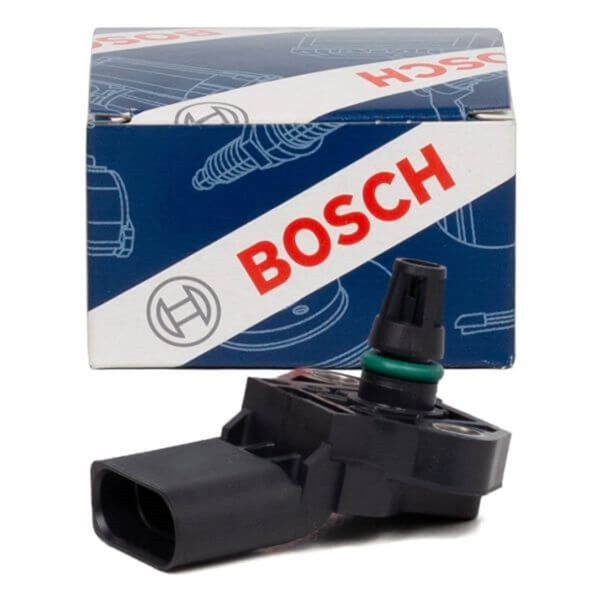 VW Tiguan 2016-2018 1.4 TSİ Emme Manifolt Basınç Sensörü Bosch Marka 0281002976/ 03G906051E