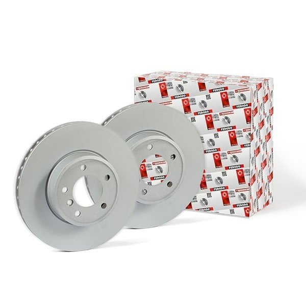 VW Jetta 2011-2014 Ön Fren Diski Takım FERODO DDF1218C-1K0615301T