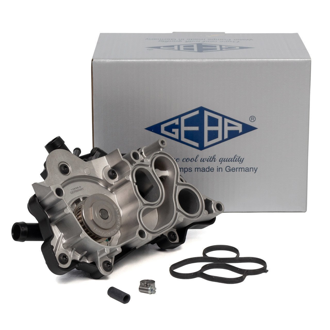 VW Jetta 2011-2014 Devirdaim+Termostat Komple GEBA Marka 04E121600AD